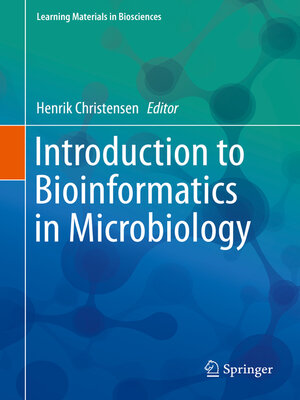 cover image of Introduction to Bioinformatics in Microbiology